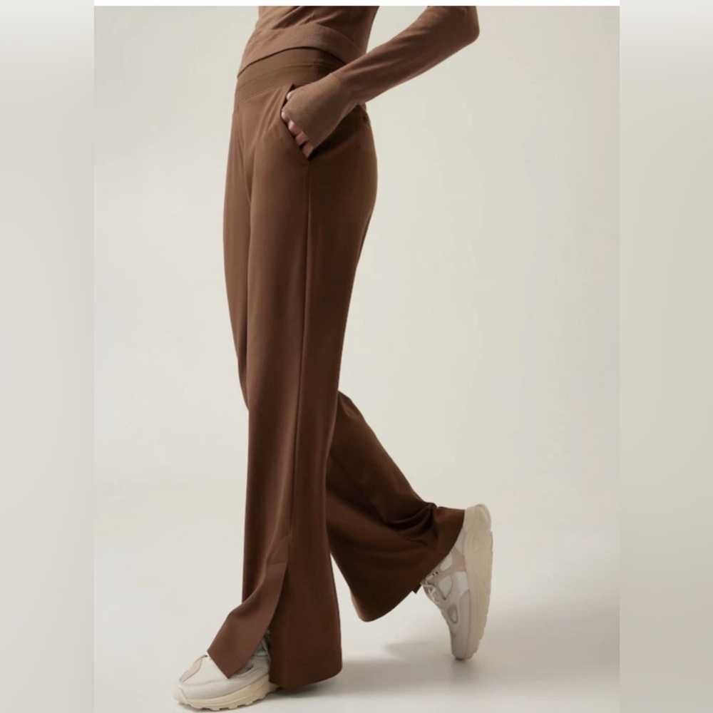 Athleta Brown Flare Women's Pants